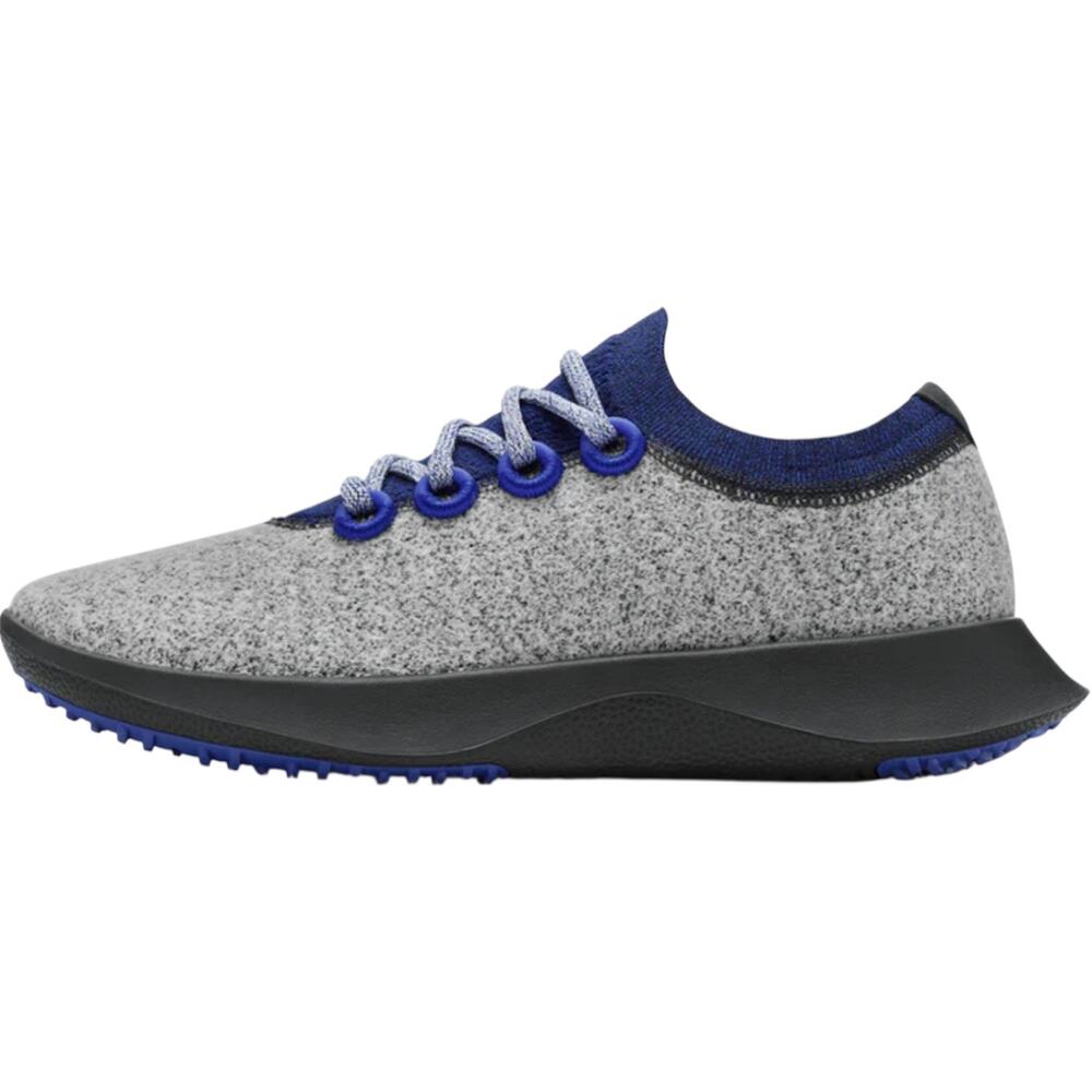 Allbirds Wool Dasher Mizzle Sneakers Water Repellent Portia Dark Grey Sole 5